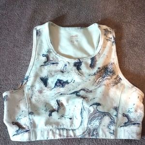 XL/XG (14-16) blue marble Avia sports bra